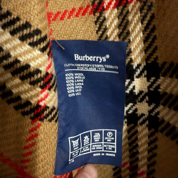 Burberry Tan Double-Breasted Trench Coat - Picture 6 of 8